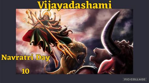 Navratri Day Vijayadashmi Story Of Mahishasura Mardini Navratri