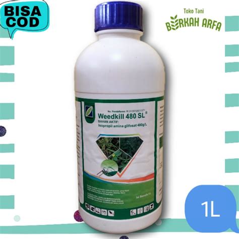 Jual Herbisida Weedkill 480 SL 1 Liter Shopee Indonesia