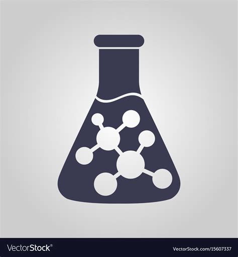 Chemistry logo Royalty Free Vector Image - VectorStock