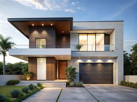 premium photo  design modern simple