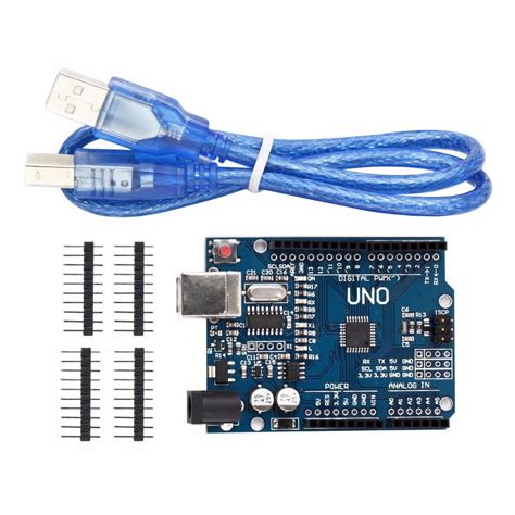 2 X Arduino Uno R3 Digital Pwm Atmega328p Ch340g Cabo Usb R 50 46