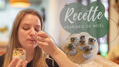 Recette Des Verrines De Noel Youtube