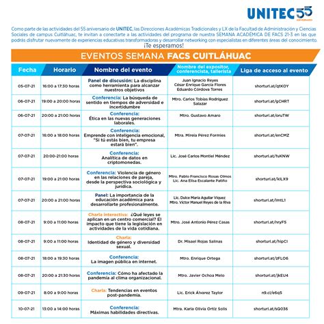 Semana Académica de FACS Ciclo 21 3 Comunidad UNITEC