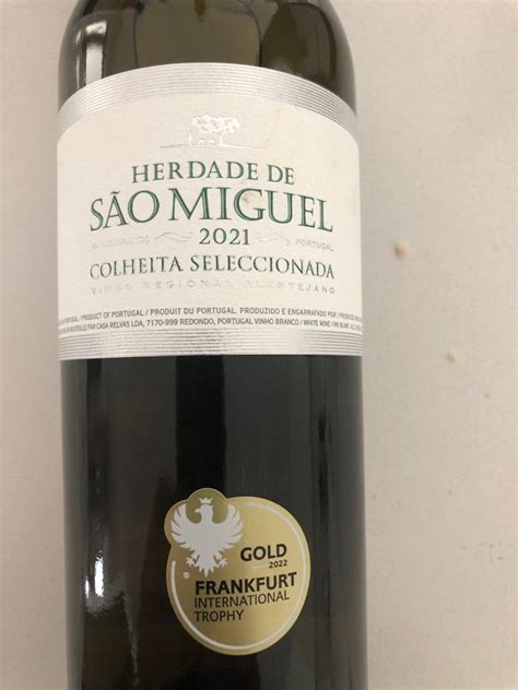 2021 Herdade de São Miguel Colheita Seleccionada Branco Portugal