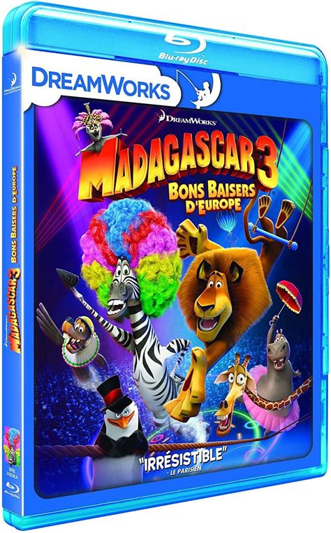 Madagascar 3 Bons Baisers D Europe Blu Ray Amazon Ca BLU RAY