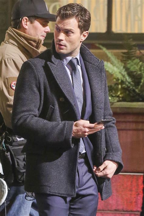 Jamie Dornan As Christian Grey Filming Fifty Shades Darker And Freed