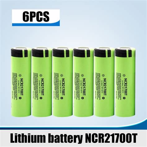 Panasonic NCR21700T 21700 3 7V 4800mAh Rechargeable Lithium Battery For