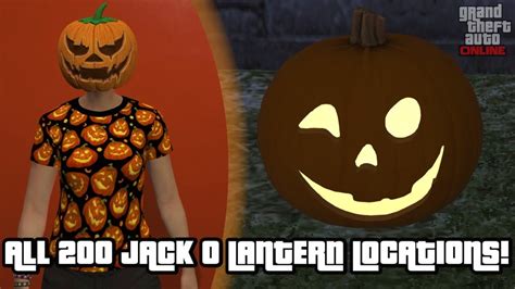 ALL 200 JACK O LANTERN LOCATIONS HALLOWEEN PUMPKIN DAILY COLLECTIBLE