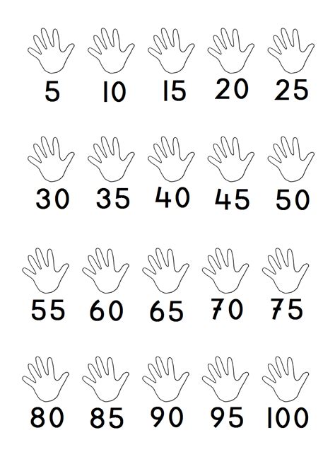 Skip Counting By To Worksheets