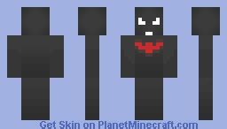 Batman Beyond Suit Minecraft Skin