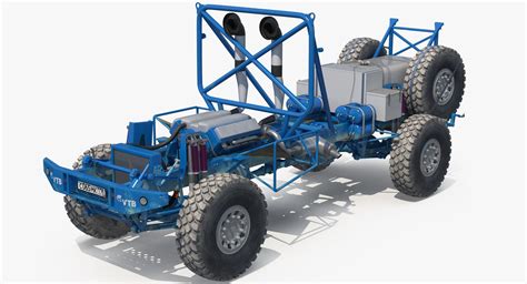 Dakar Racing Truck Kamaz Frame And Engine D Model D Model Ds