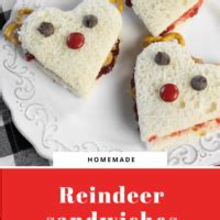 Reindeer Sandwiches - Love On A Plate Christmas