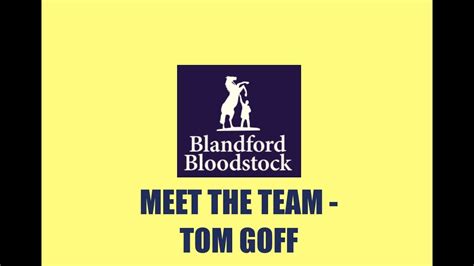 Tom Goff Meet The Team Youtube