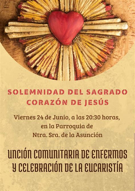 Solemnidad del Sagrado Corazón de Jesús Agenda Porcuna