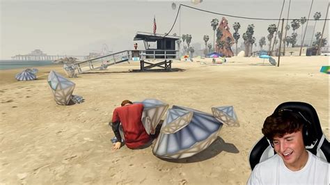 GTA 5 streamer Caylus turns everything he touches into diamond using mods