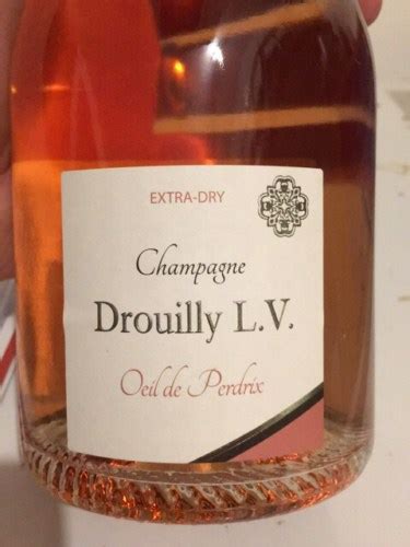 Drouilly L V Oeil De Perdrix Extra Dry Champagne Vivino Us