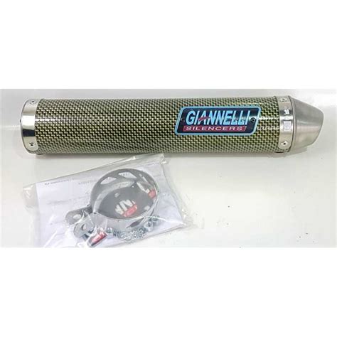 APRILIA RS 125 GIANNELLI Expansion Kevlar Carbon Silencer RiMotoShop