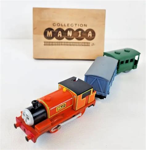 THOMAS & FRIENDS Mattel trackmaster Billy train with 2 carriages £37.86 ...