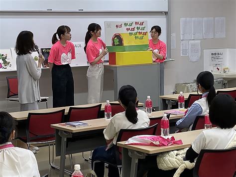 【こども教育学科】6月16日に開催したオープンキャンパスにたくさんの来場者！ 梅花 学科 ブログ 梅花女子大学 学科ブログ