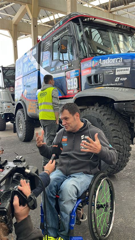 Albert Llovera Vuelve Al Dakar Con Ford Trucks Espa A Encamion