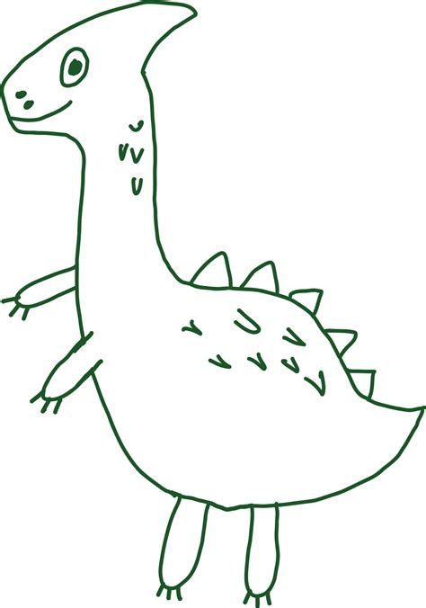 Dinosaur drawing cartoon illustration. 18243896 PNG