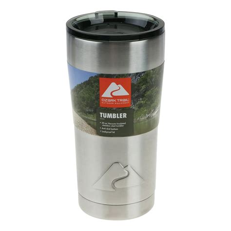 Ozark Trail 20 Ounce Double Wall Vacuum Sealed Stainless Steel Tumbler