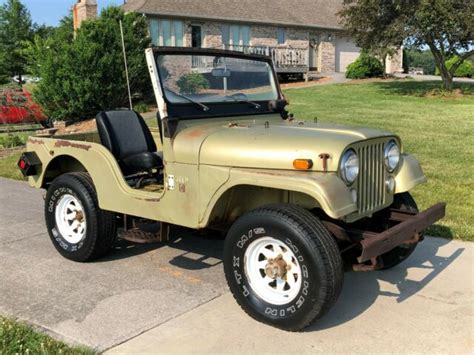 1970 Jeep Cj5 Original Paint Original Hard Top And Doors Extremly