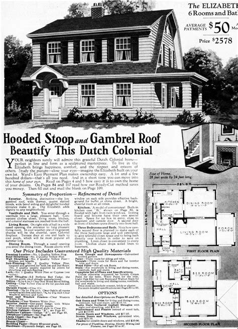 Going Dutch Colonial Style: Floor Plans Anyone?