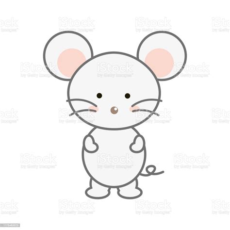 Illustration Of A Cute Mouse Stock Illustration Download Image Now