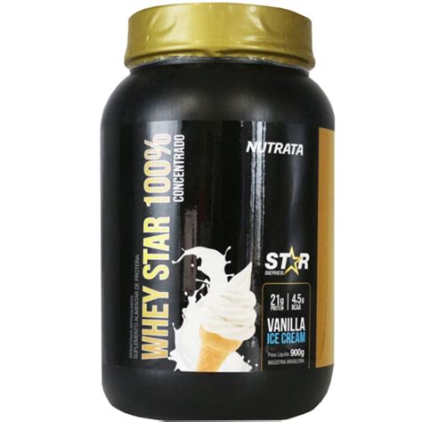 Whey Star Concentrado Vanilla Ice Cream Nutrata