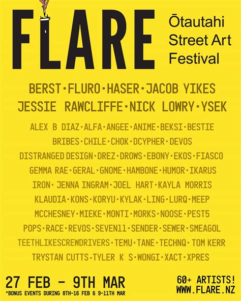Flare - 🚨 FLARE 2025 ROLL CALL! 🚨 We’re calling it—FLARE Ōtautahi