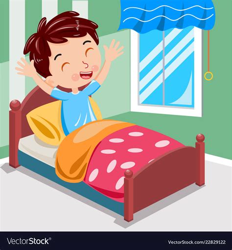 Wakeup Morning 1 Royalty Free Vector Image Vectorstock