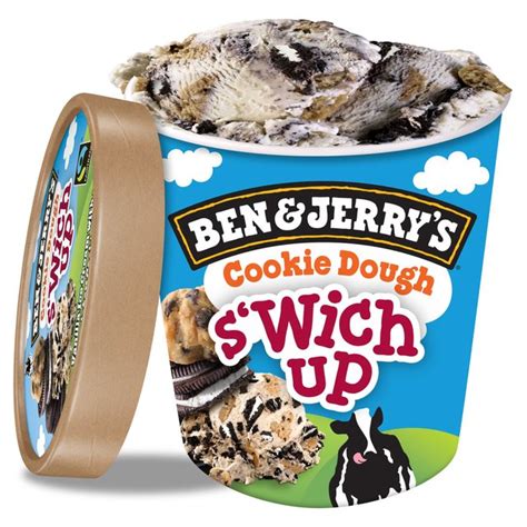 Ben And Jerrys Cookie Dough Swich Up Ice Cream Ocado