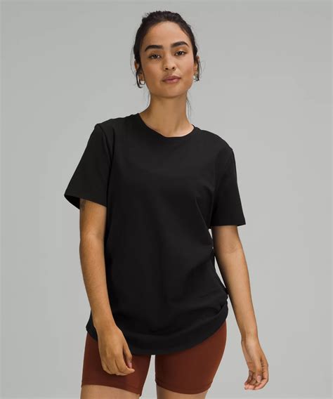 Love Curved Hem Crewneck T Shirt Lululemon Au