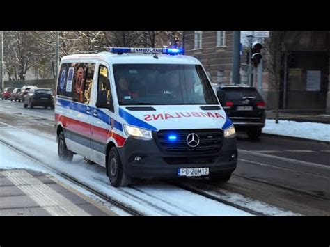 Alarmowo Ambulans T 15 Mercedes Benz Sprinter III AP Transport