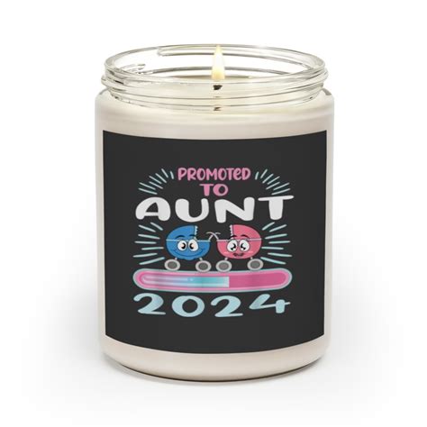 Promoted To Aunt 2024 Scented Candles Sold By Mililvtchomat Sku 123435521 45 Off Printerval