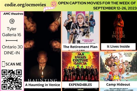 Open Caption Movies At Amc Theatres Tyler Galleria And Dine In