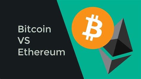 Cryptocurrency In Nutshell Bitcoin Vs Ethereum App Development