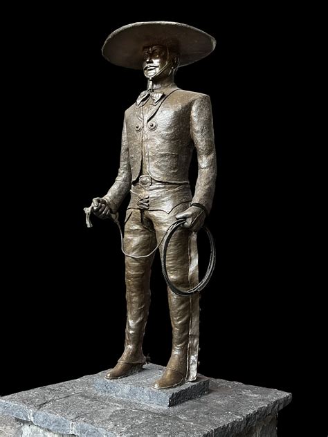 Escultura De Bronce Honor Al Charro Museo De La Charrería Cdmx