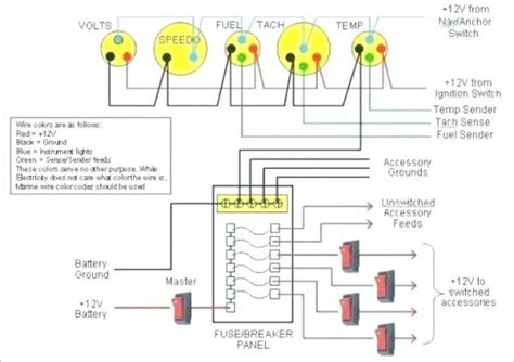 Marine Tachometer Wiring Diagram