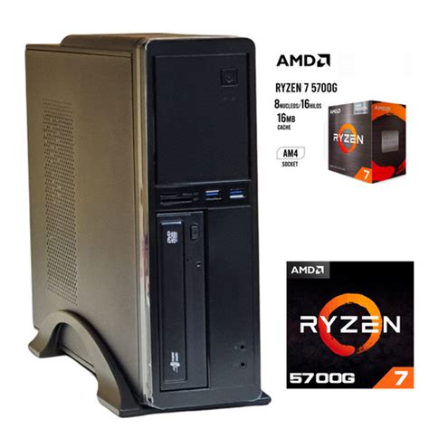 Cpu Pc Sobremesa Amd Ryzen G Gb Ram Gb M Ssd Rade N Vega