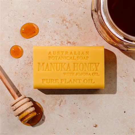 Buy Manuka Honey With Jojoba Oil Soap Online In Australia Australian