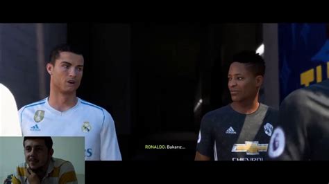 C RONALDO Vs ALEX HUNTER BÜYÜK KAPIŞMA DOSTLUKLA BİTEN BİR MAÇ