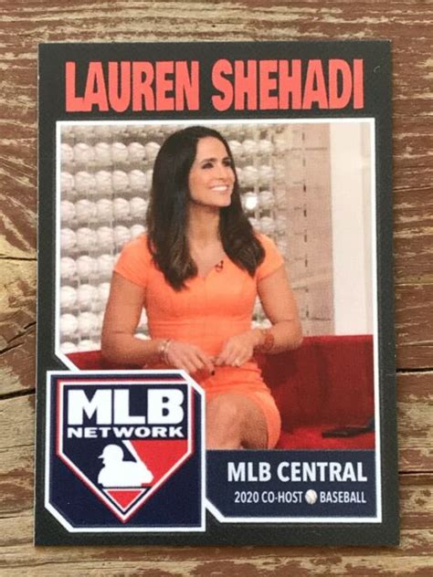 Lauren Shehadi 2019 Mlb Central Co Host Baseball Pick A Card Mlb