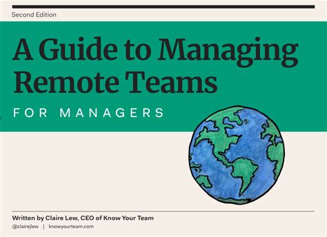 A Guide To Managing Remote Teams 60 Pages Free Ebook