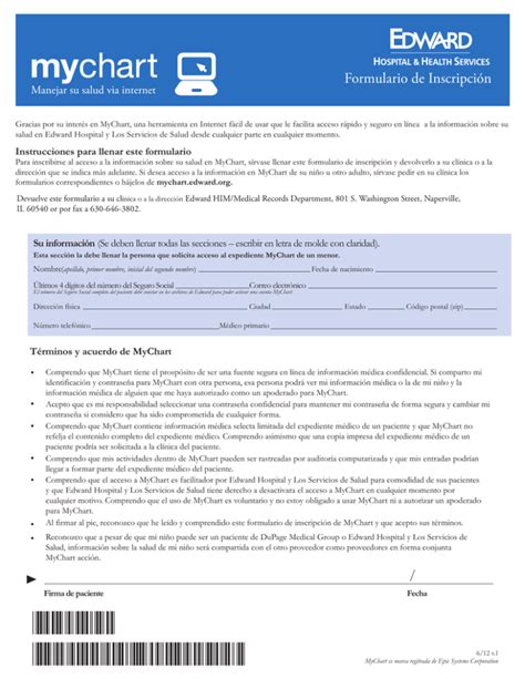 Formulario De Inscripci N