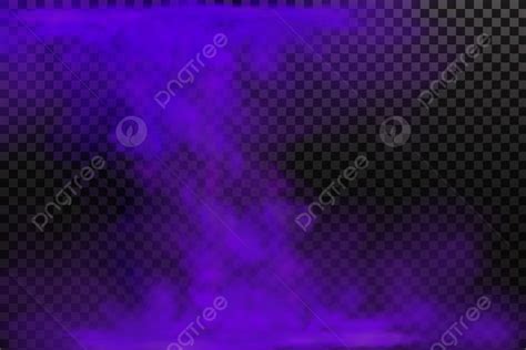 Scary Night Sky Vector PNG Images, Realistic Scary Mystical Fog In ...