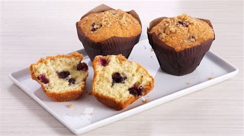 Muffins Cl Sicos De Ar Ndanos Con Streusel Classic Blueberry Streusel