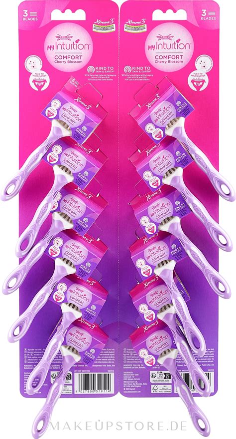 Wilkinson Sword Xtreme 3 My Intuition Comfort Cherry Blossom Damen