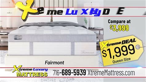 Xtreme Discount Mattress Bedding Commercial New Luxury Line Of High